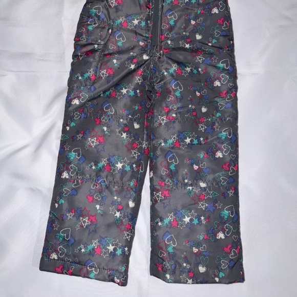 London Fog Girls Classic Snow Bib Ski overalls Snowsuit size Small - Picture 5 of 7